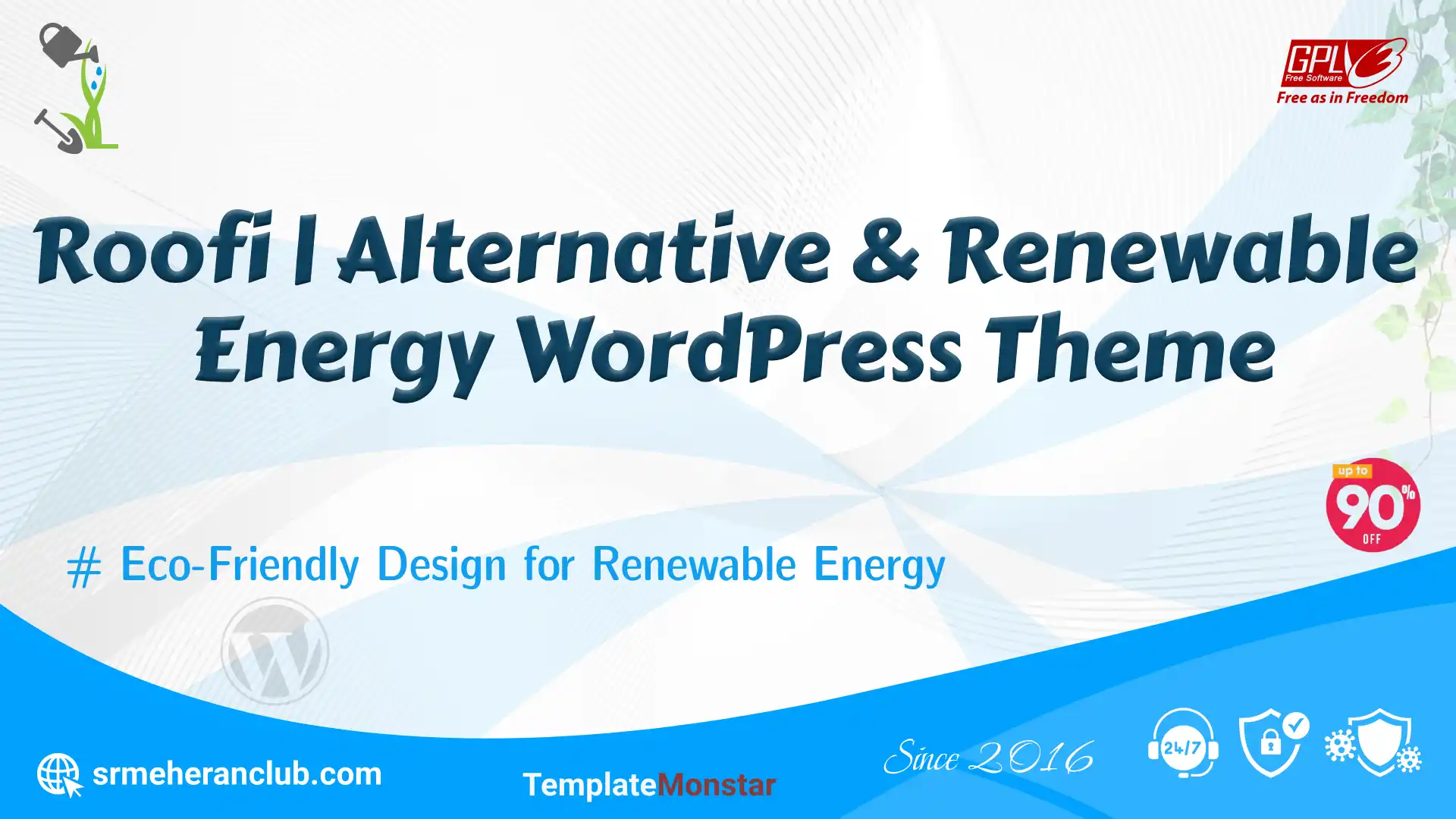 Roofi | Alternative & Renewable Energy WordPress Theme — Theme by Templatemonster