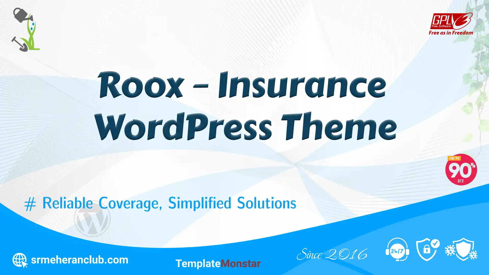 Roox – Insurance WordPress Theme — Theme by Templatemonster