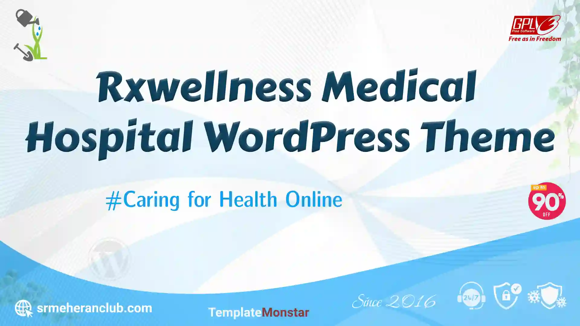 Rxwellness Medical Hospital WordPress Theme — Theme by Templatemonster