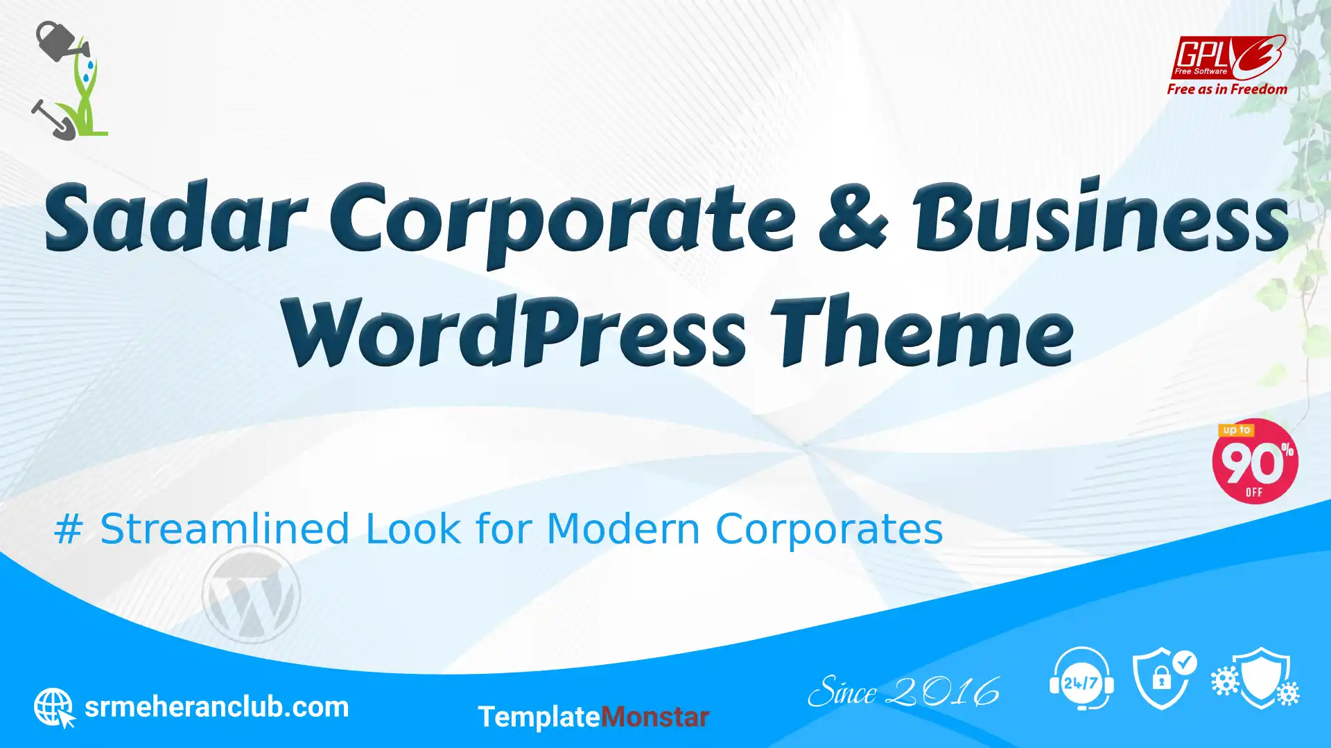Sadar Corporate & Business WordPress Theme — Theme by Templatemonster