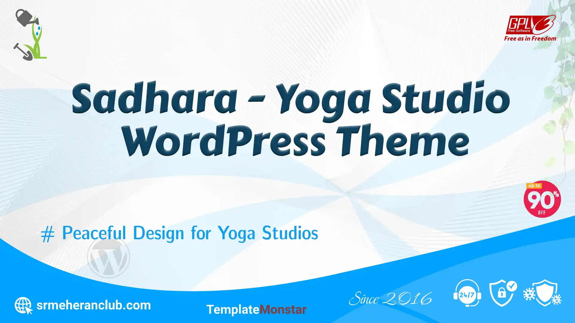 Sadhara – Yoga Studio WordPress Theme — Theme by Templatemonster