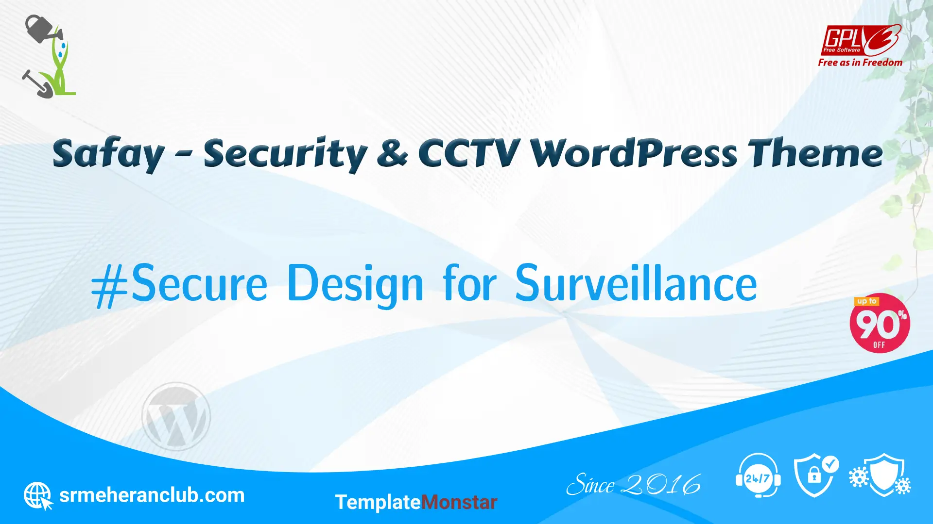 Safay – Security & CCTV WordPress Theme — Theme by Templatemonster