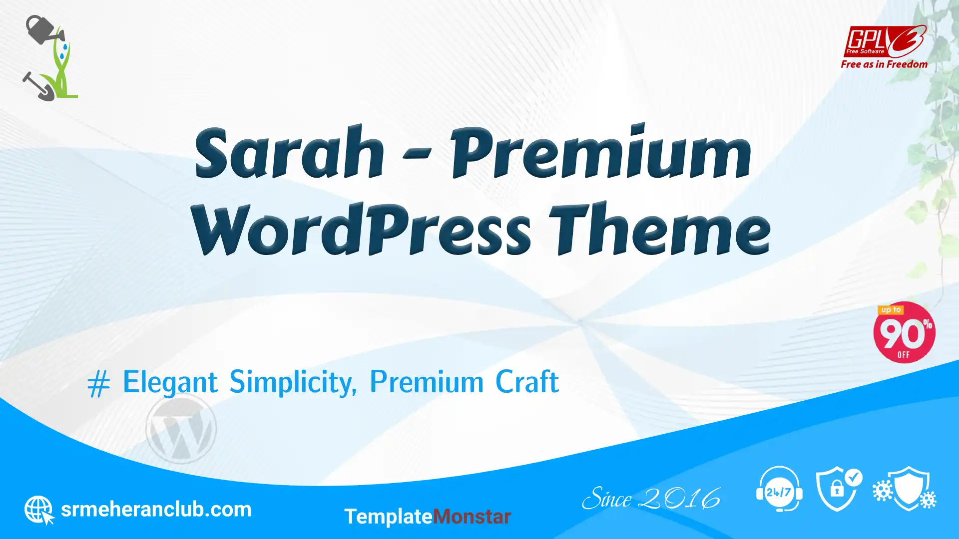 Sarah – Premium WordPress Theme
