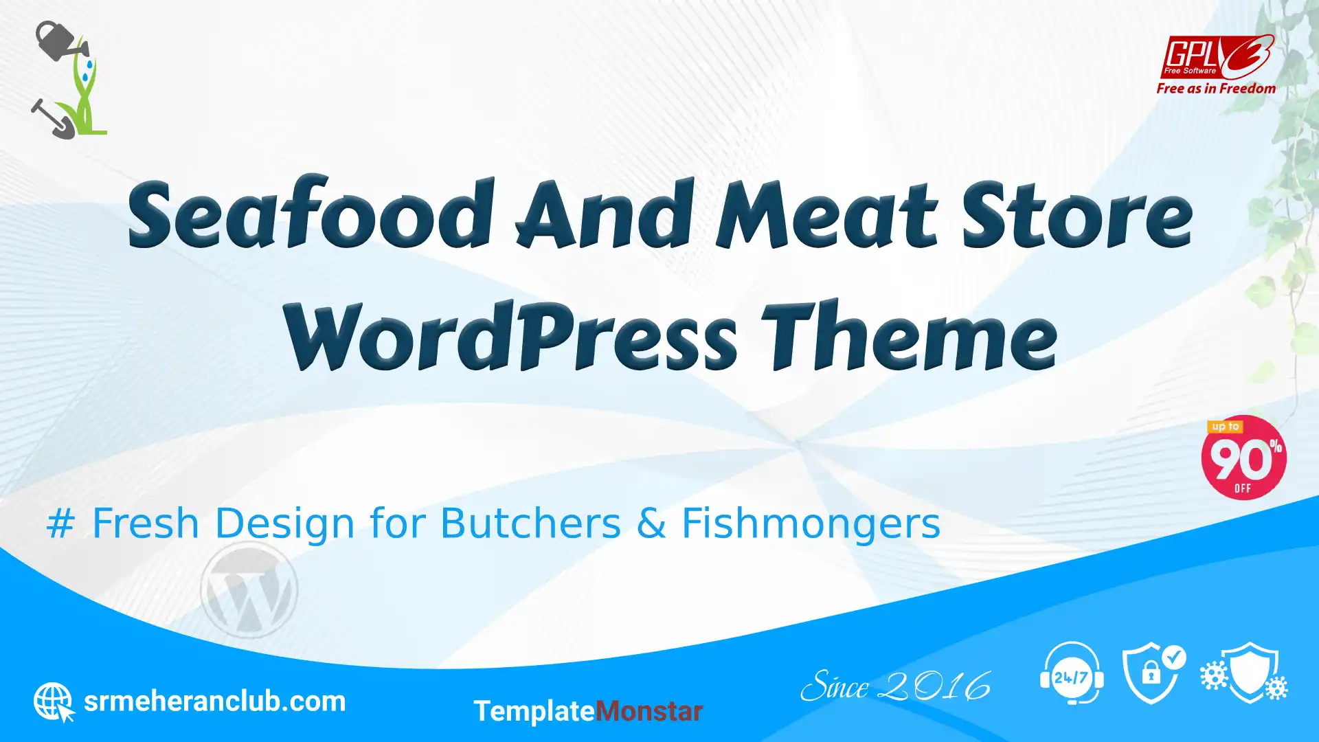 Seafood And Meat Store WordPress Theme — Theme by Templatemonster