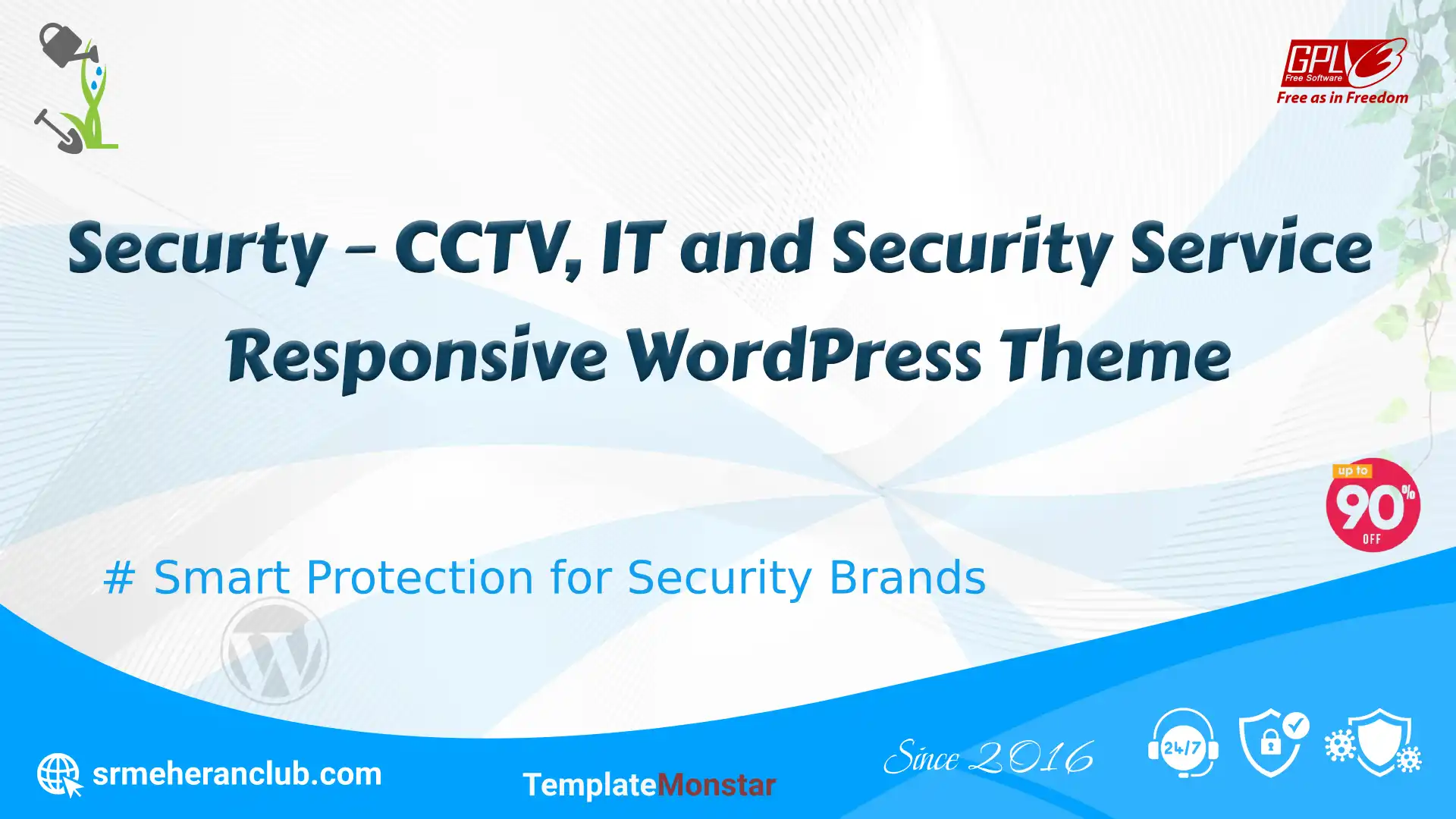 Securty – CCTV, IT and Security Service Responsive WordPress Theme — Theme by Templatemonster