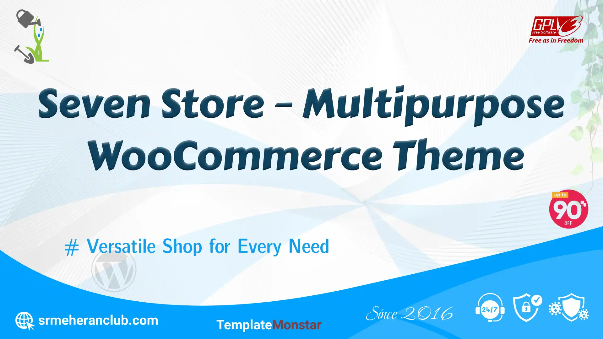 Seven Store – Multipurpose WooCommerce Theme — Theme by Templatemonster