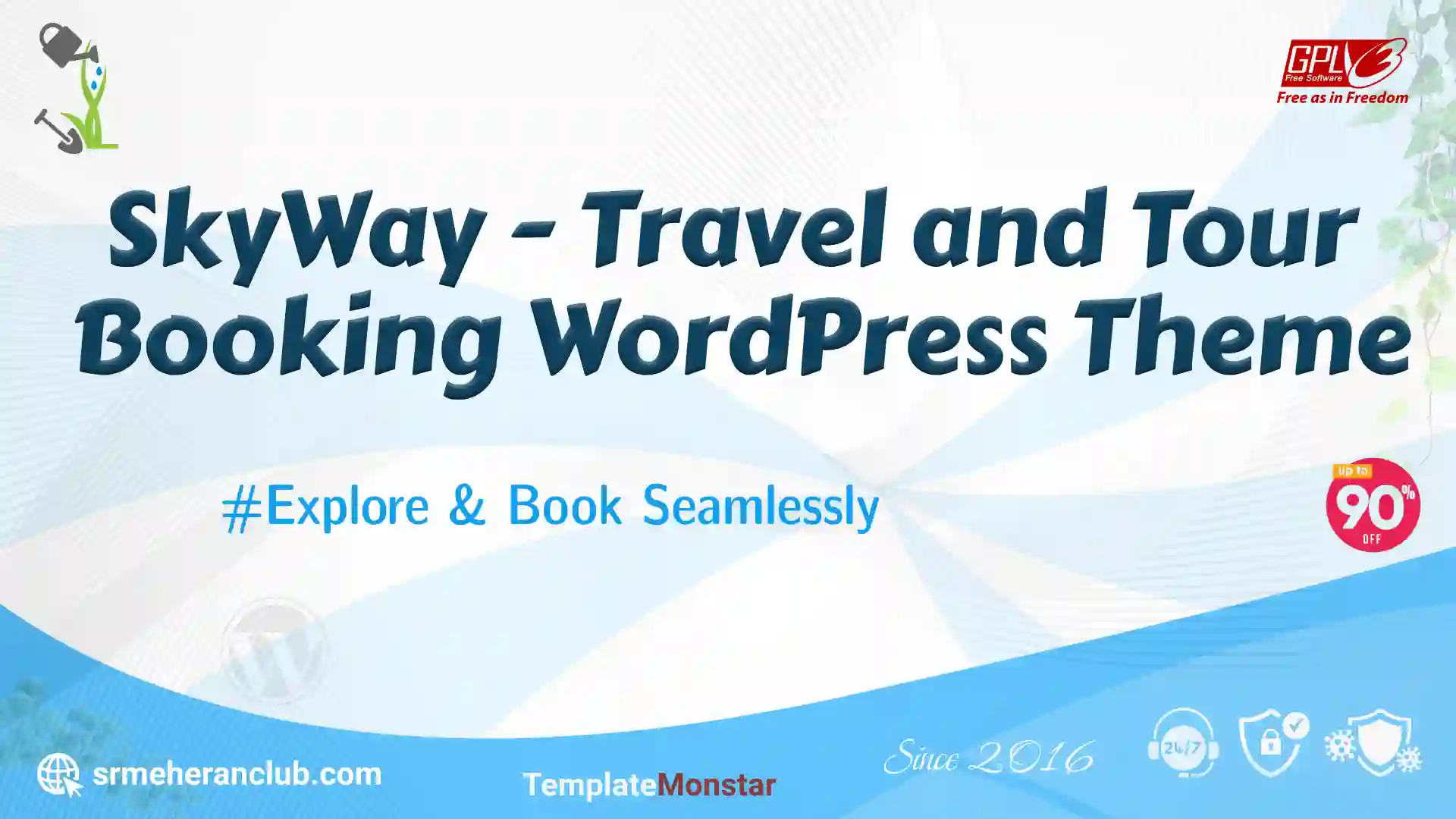 SkyWay – Travel and Tour Booking WordPress Theme — Theme by Templatemonster