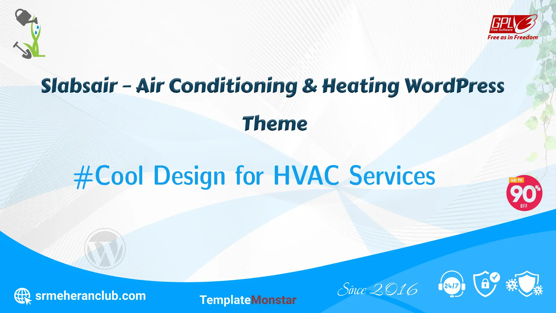 Slabsair – Air Conditioning & Heating WordPress Theme — Theme by Templatemonster
