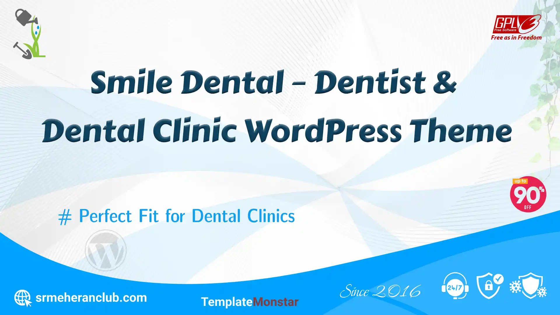 Smile Dental – Dentist & Dental Clinic WordPress Theme