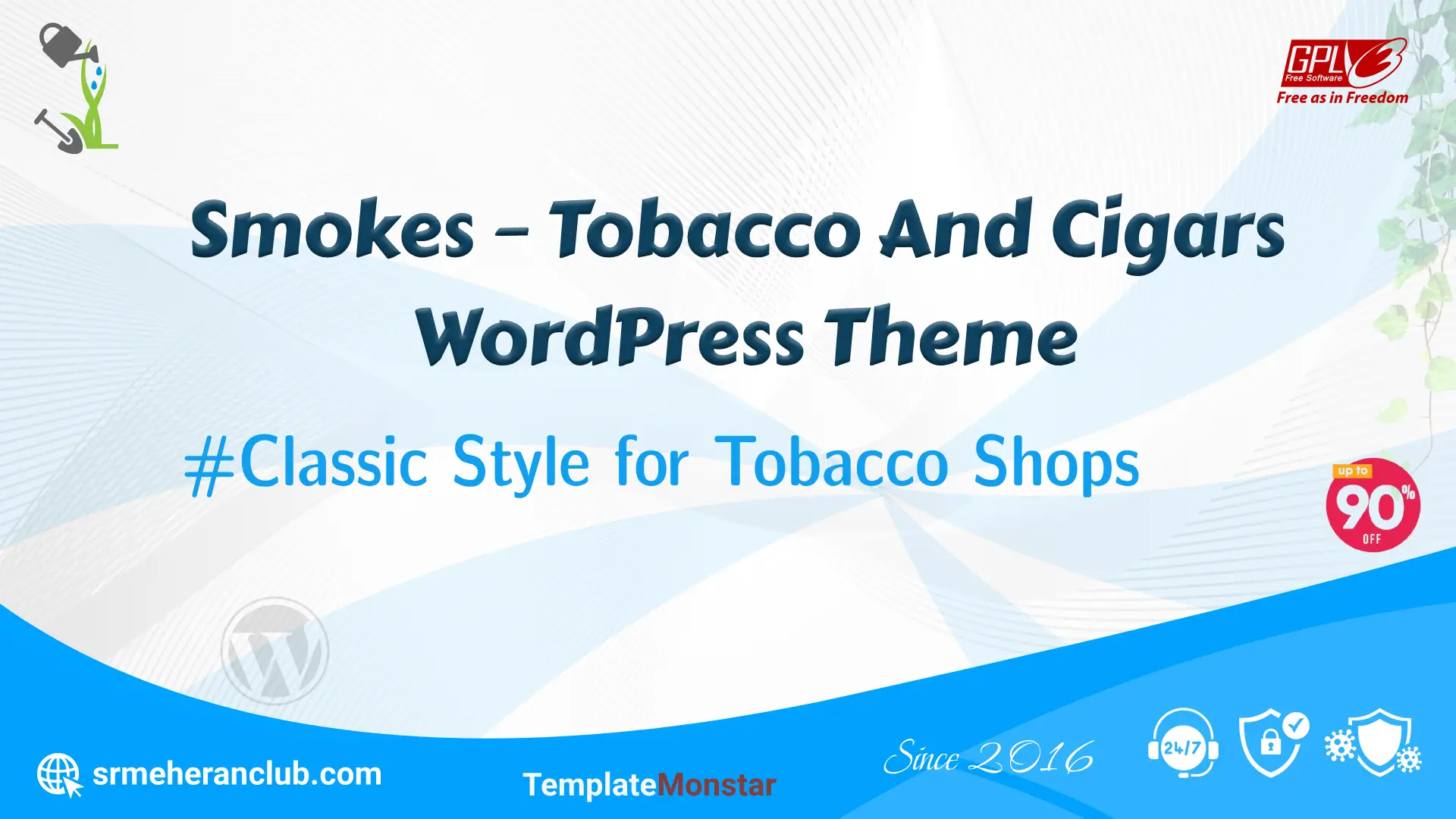 Smokes – Tobacco And Cigars WordPress Theme