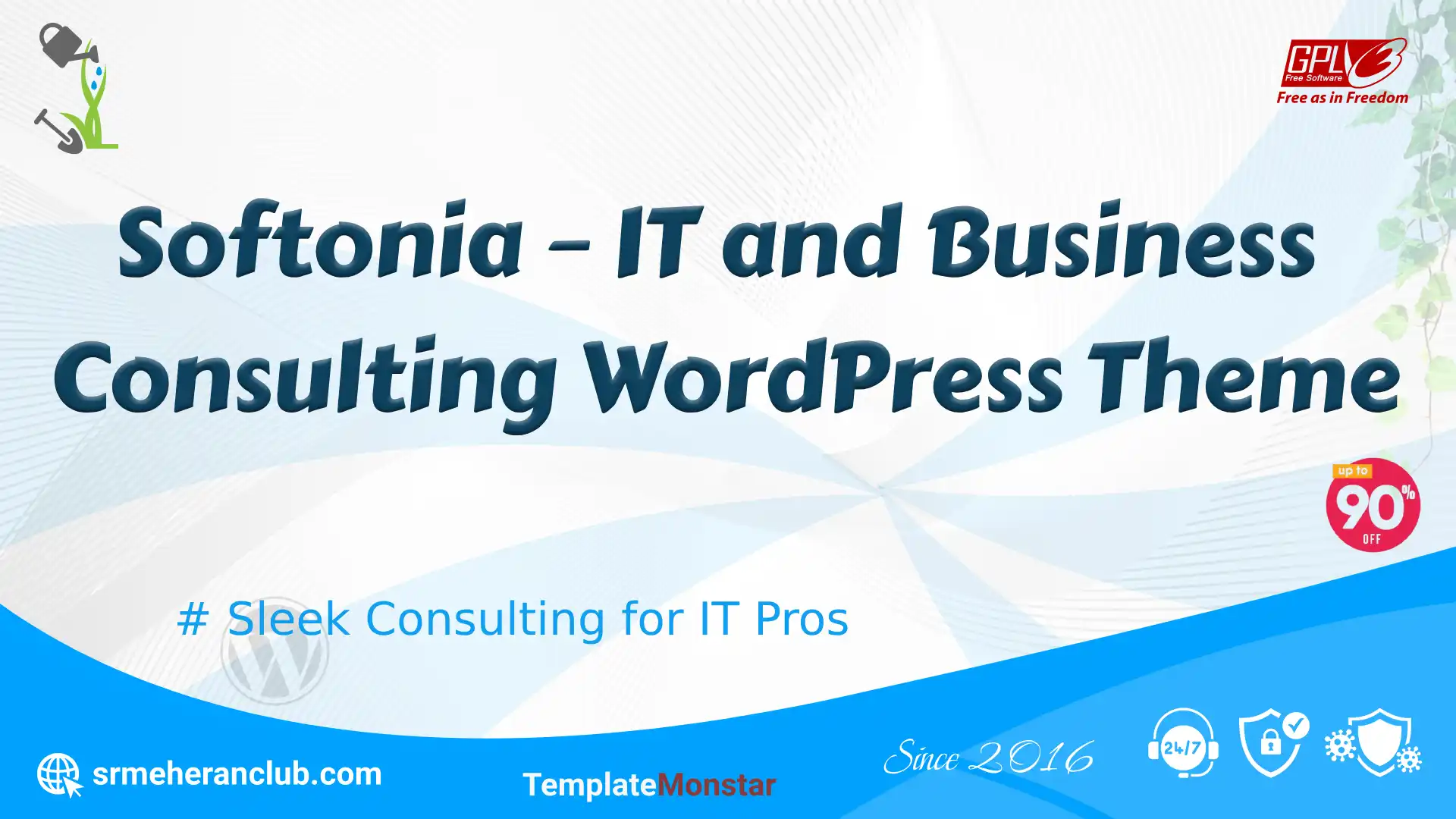 Softonia – IT and Business Consulting WordPress Theme — Theme by Templatemonster