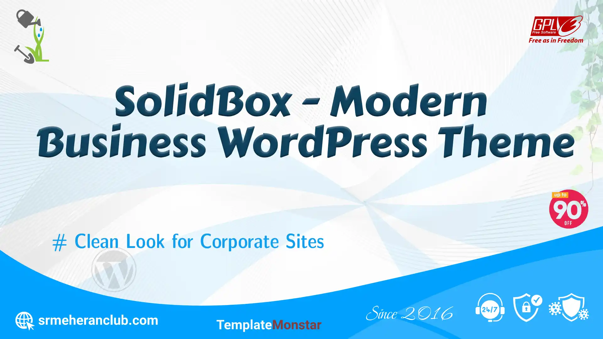 SolidBox – Modern Business WordPress Theme — Theme by Templatemonster