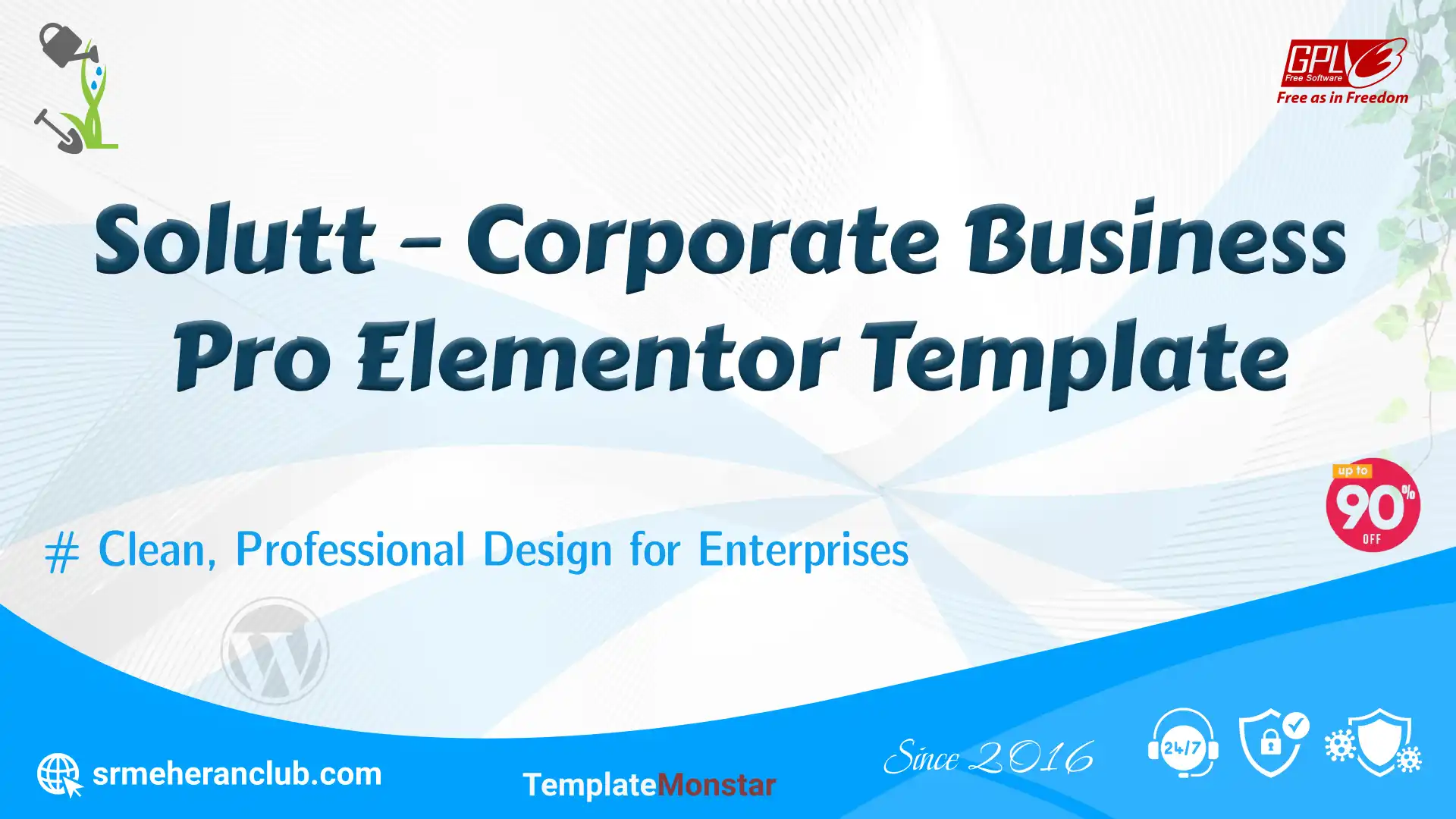 Solutt – Corporate Business Pro Elementor Template — Theme by Templatemonster