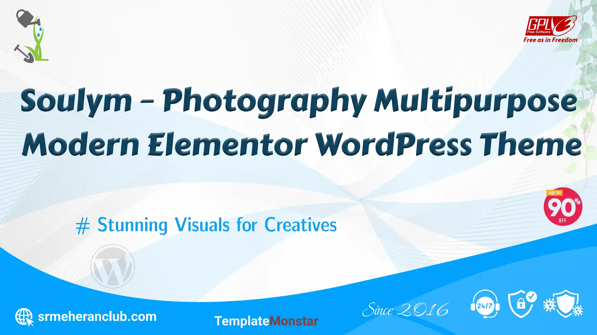 Soulym – Photography Multipurpose Modern Elementor WordPress Theme — Theme by Templatemonster