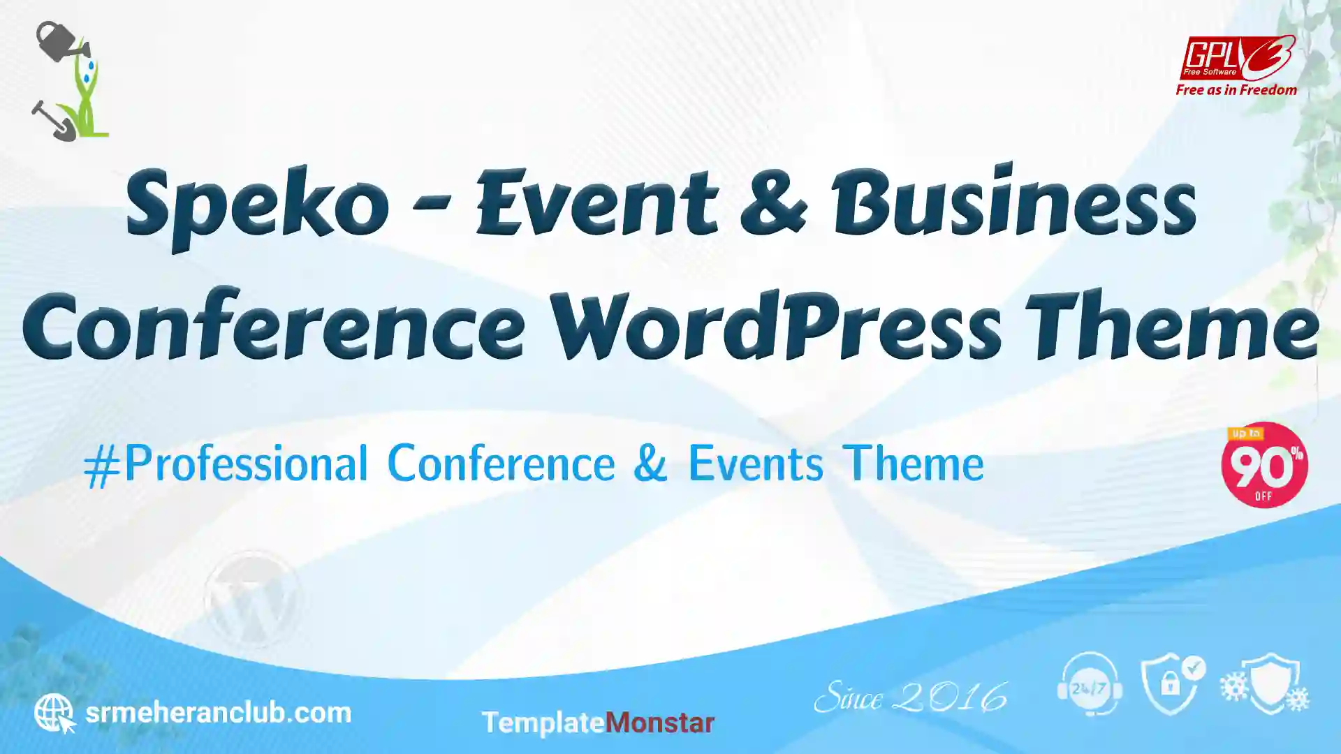 Speko – Event & Business Conference WordPress Theme — Theme by Templatemonster