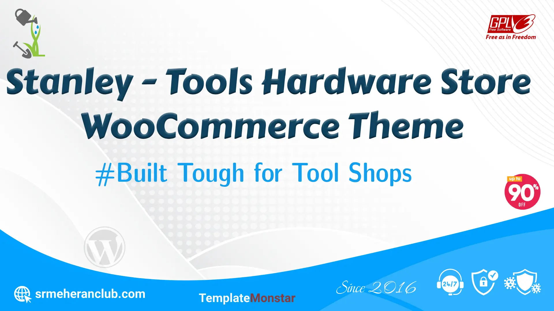 Stanley – Tools Hardware Store WooCommerce Theme — Theme by Templatemonster