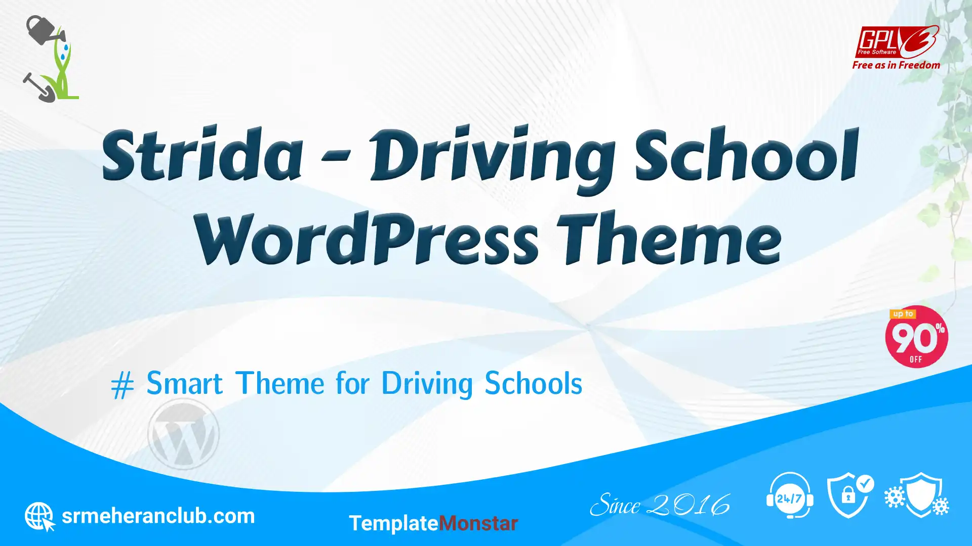 Strida – Driving School WordPress Theme — Theme by Templatemonster