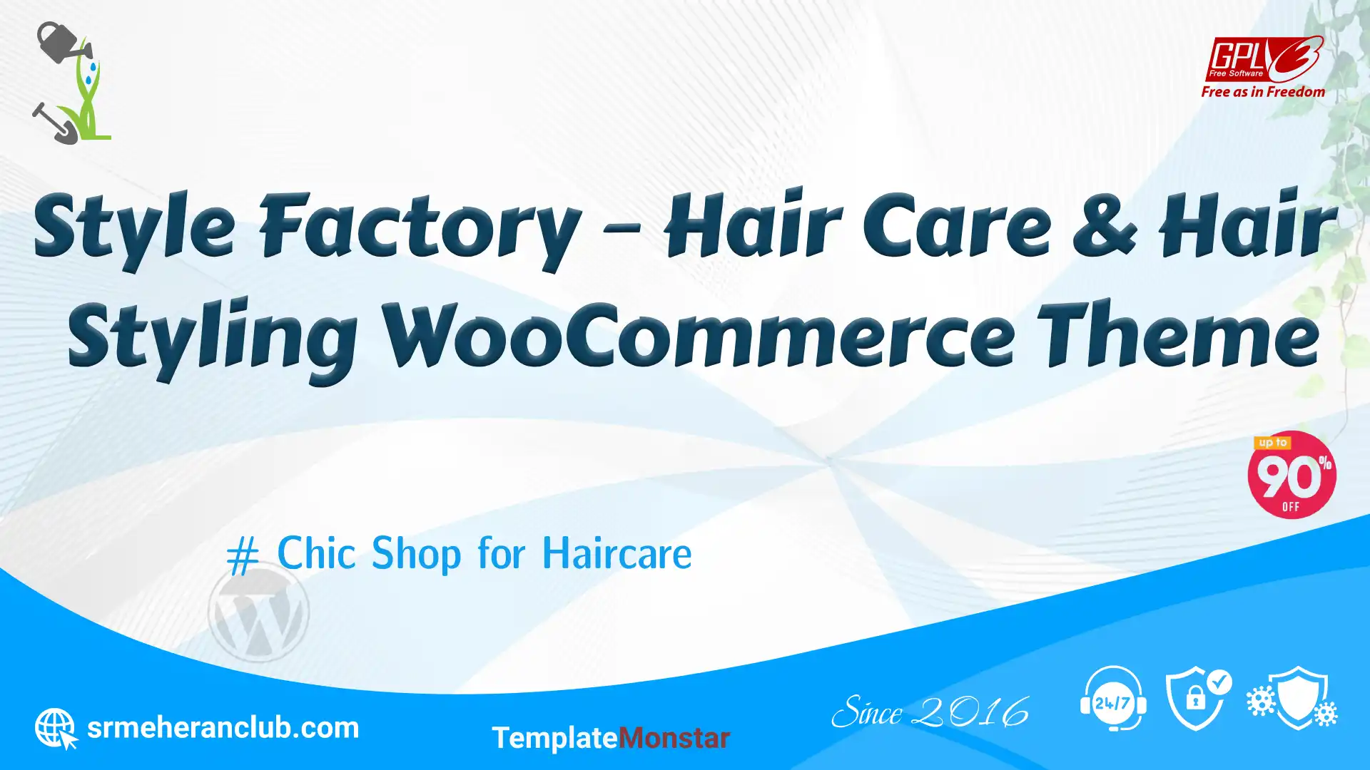 Style Factory – Hair Care & Hair Styling WooCommerce Theme — Theme by Templatemonster