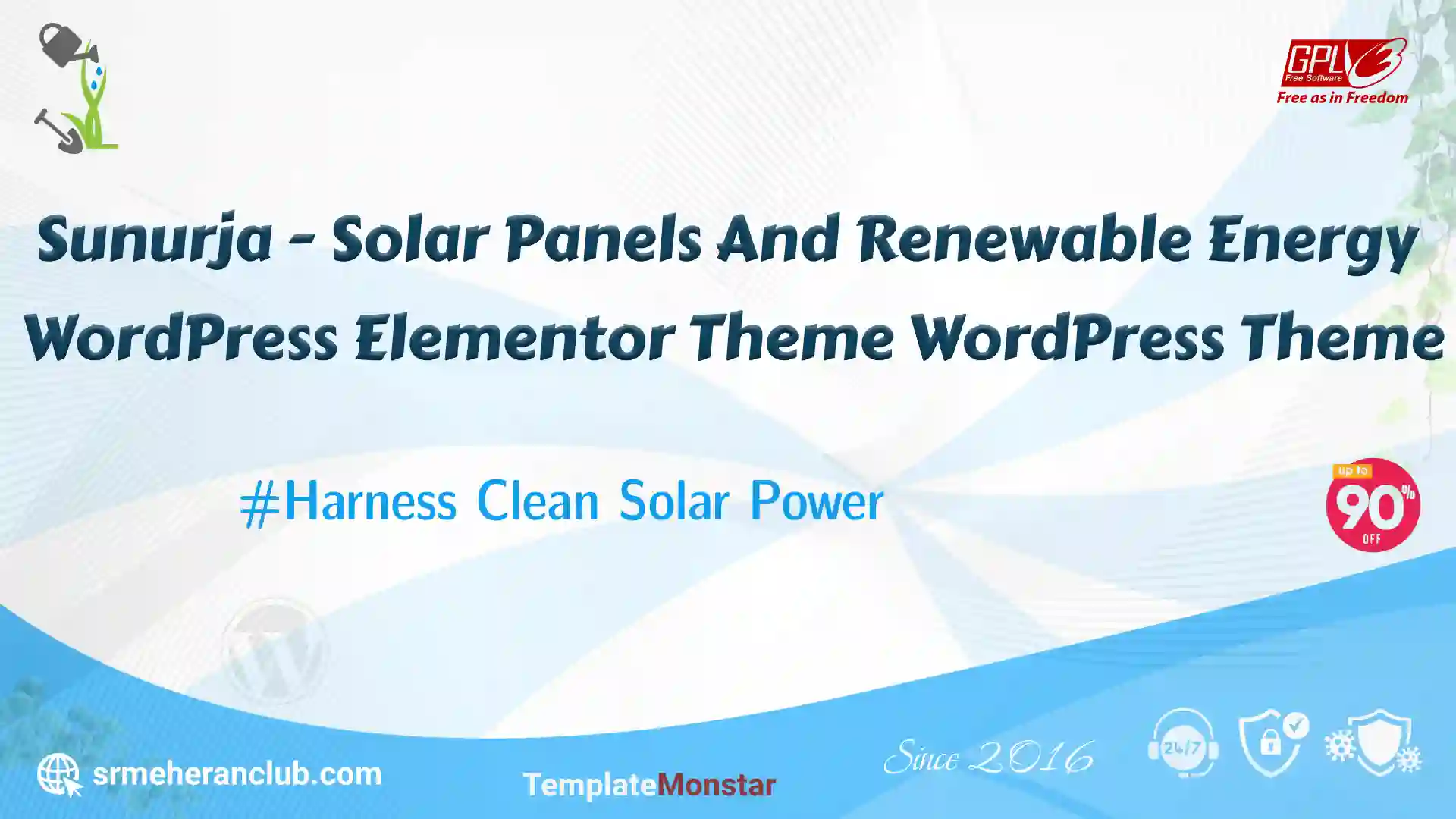 Sunurja – Solar Panels And Renewable Energy WordPress Elementor Theme WordPress Theme — Theme by Templatemonster