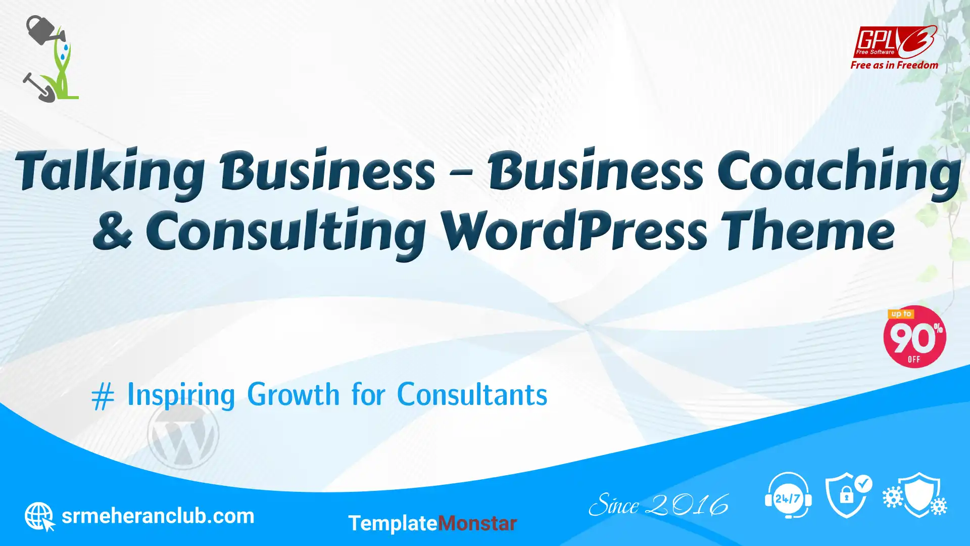 Talking Business – Business Coaching & Consulting WordPress Theme — Theme by Templatemonster