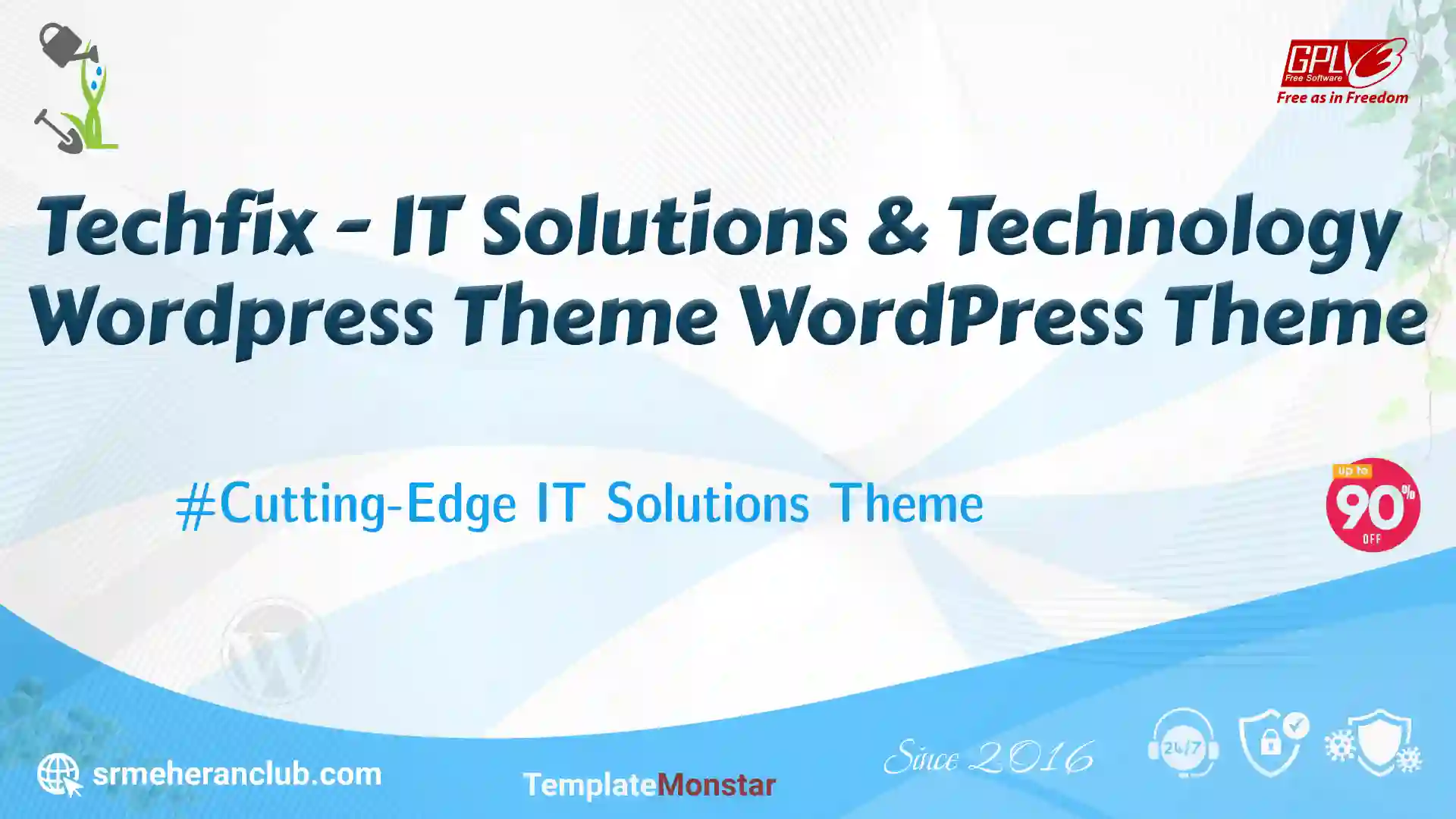 Techfix – IT Solutions & Technology WordPress Theme WordPress Theme — Theme by Templatemonster