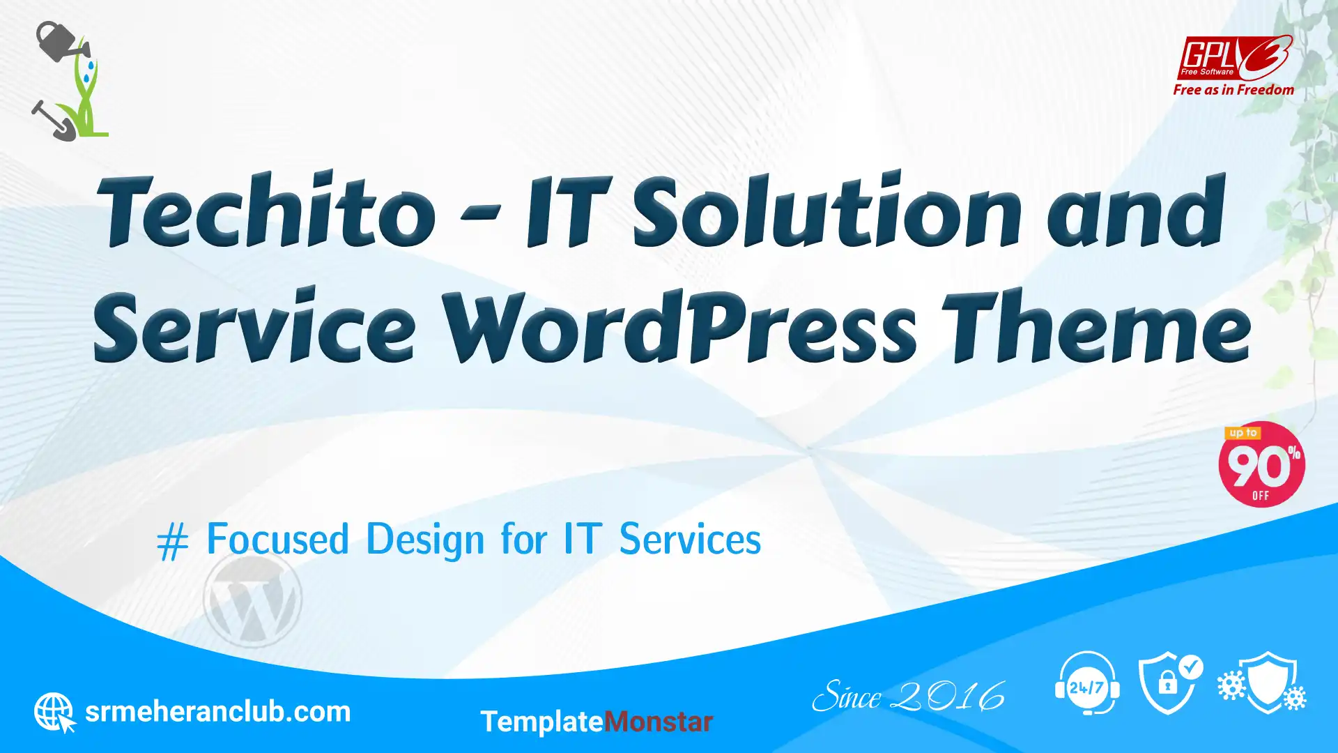 Techito – IT Solution and Service WordPress Theme — Theme by Templatemonster