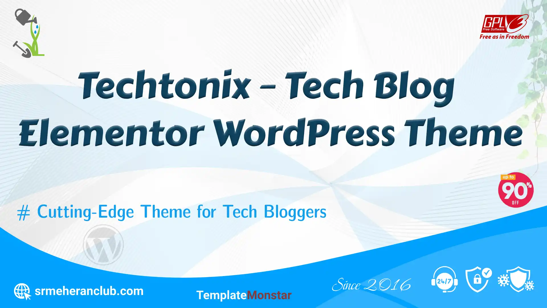 Techtonix – Tech Blog Elementor WordPress Theme — Theme by Templatemonster