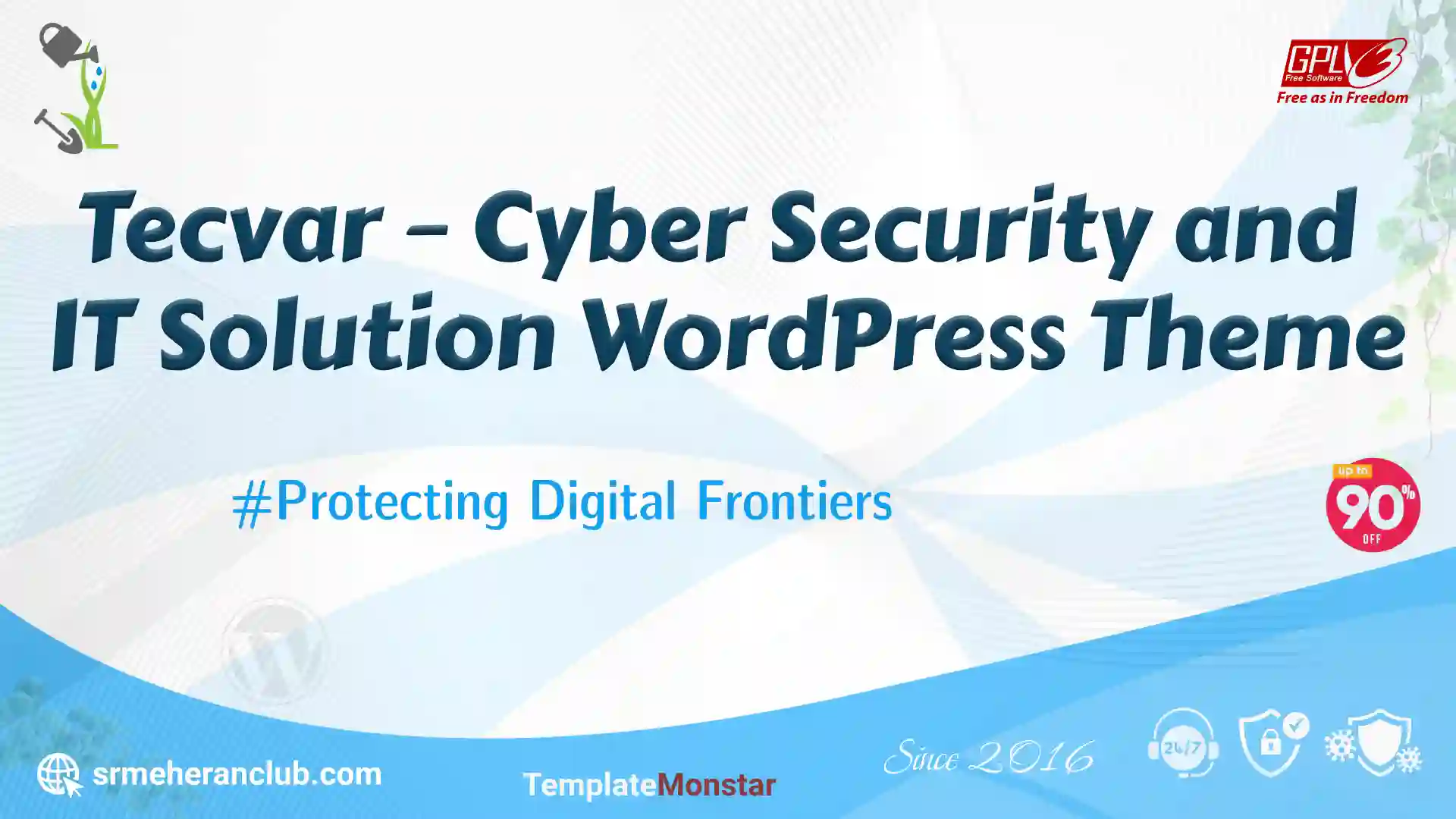 Tecvar – Cyber Security and IT Solution WordPress Theme — Theme by Templatemonster