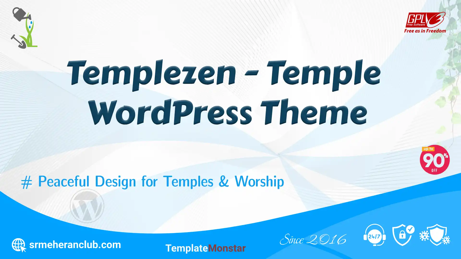 Templezen – Temple WordPress Theme — Theme by Templatemonster