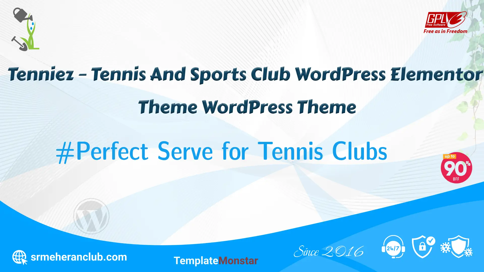 Tenniez – Tennis And Sports Club WordPress Elementor Theme WordPress Theme — Theme by Templatemonster
