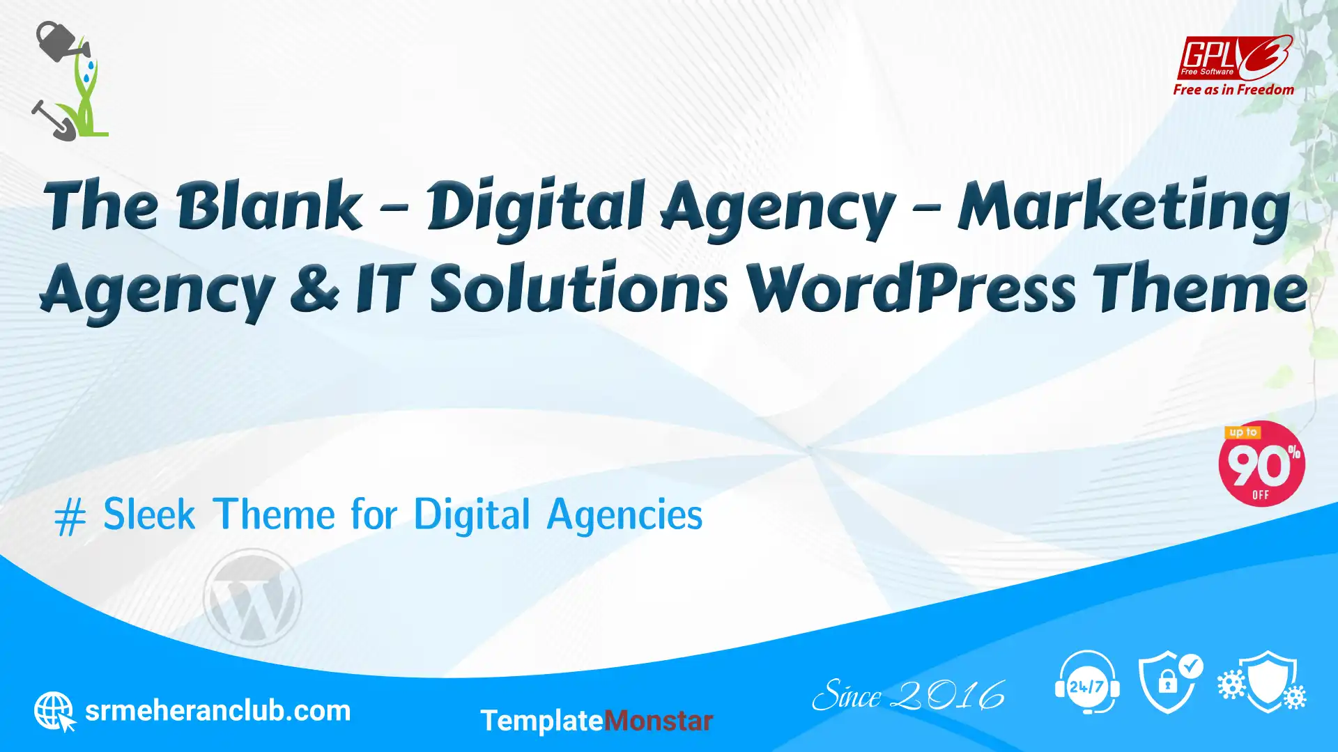 The Blank – Digital Agency – Marketing Agency & IT Solutions WordPress Theme