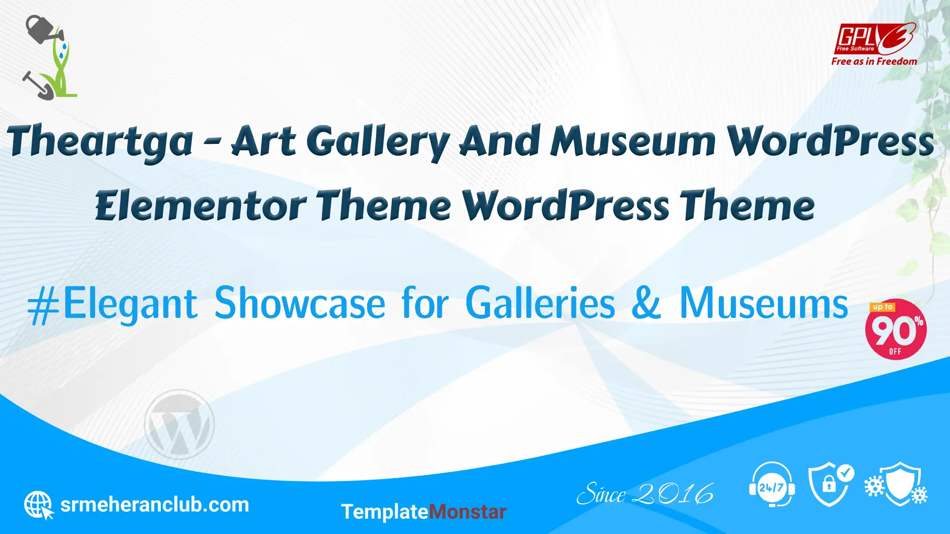 Theartga – Art Gallery And Museum WordPress Elementor Theme WordPress Theme