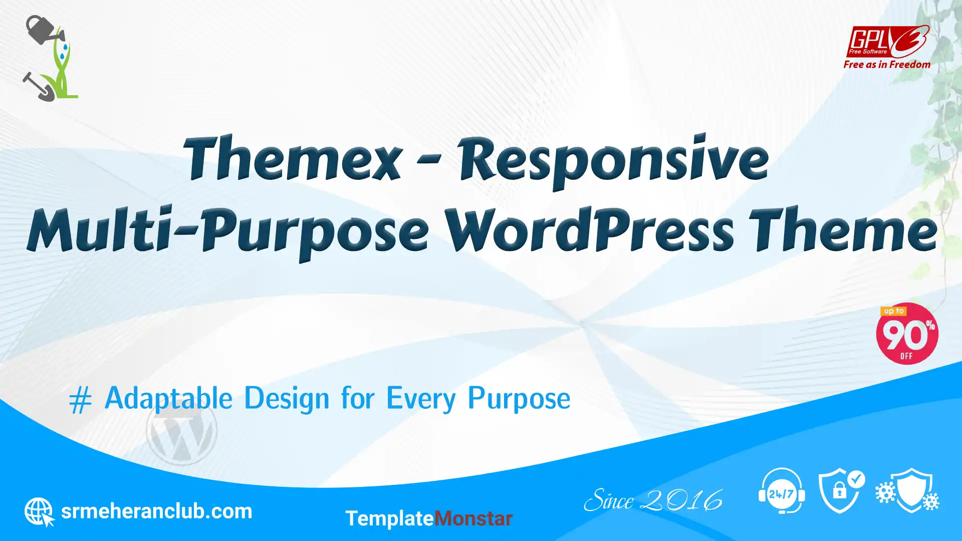 Themex – Responsive Multi-Purpose WordPress Theme — Theme by Templatemonster