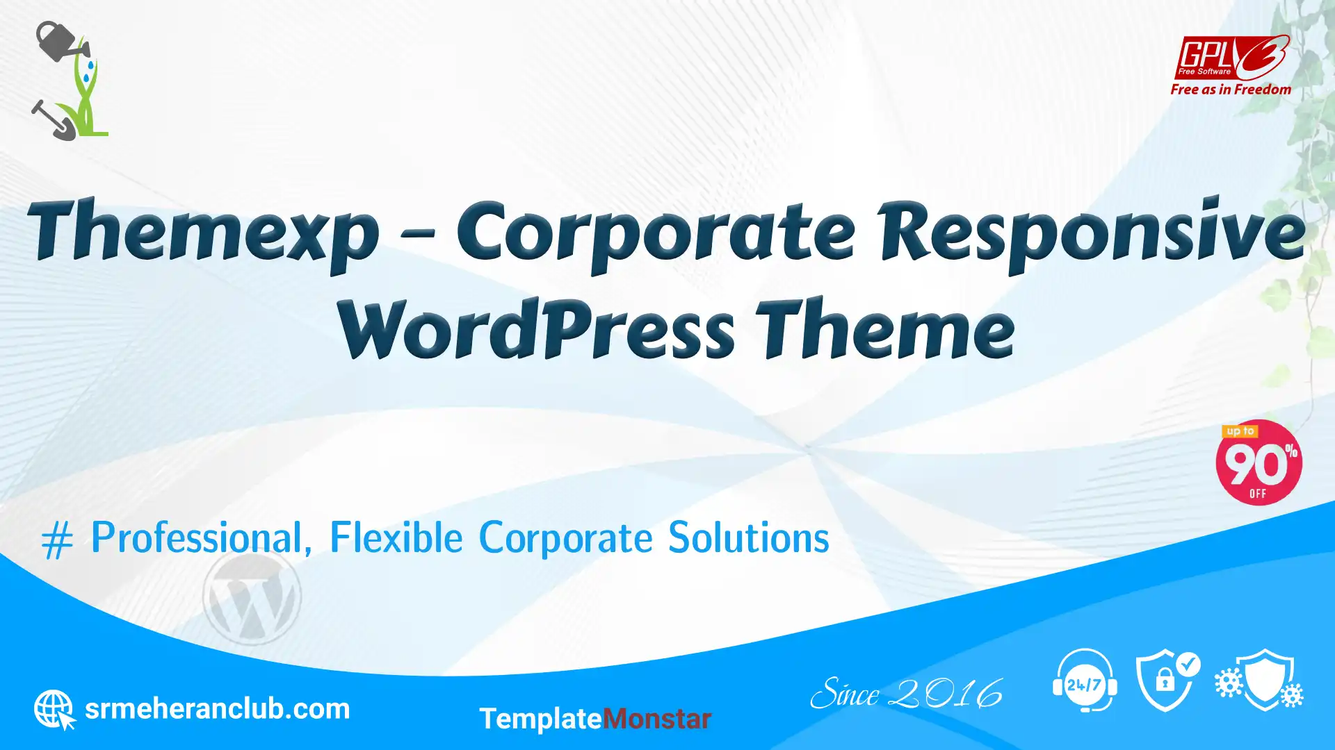 Themexp – Corporate Responsive WordPress Theme — Theme by Templatemonster