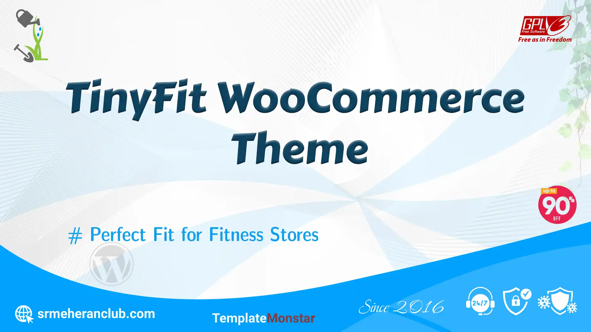 TinyFit WooCommerce Theme — Theme by Templatemonster