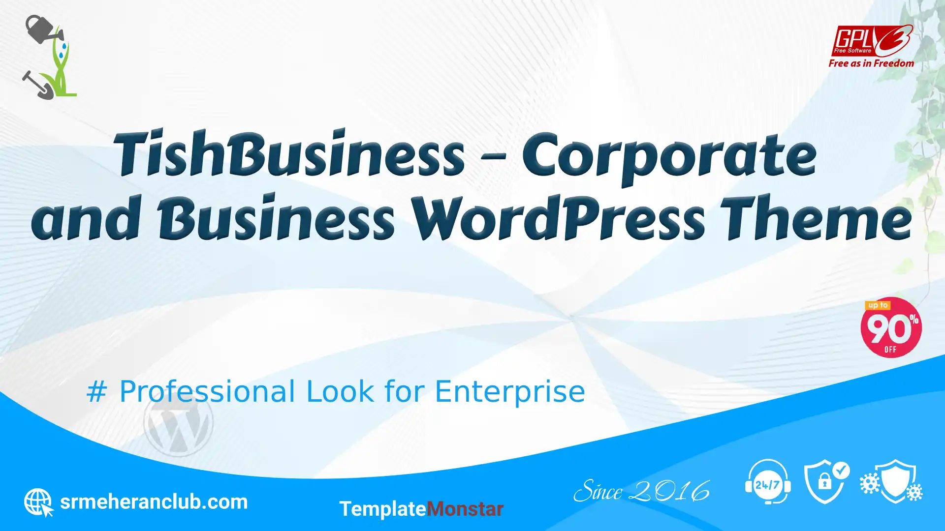 TishBusiness – Corporate and Business WordPress Theme — Theme by Templatemonster