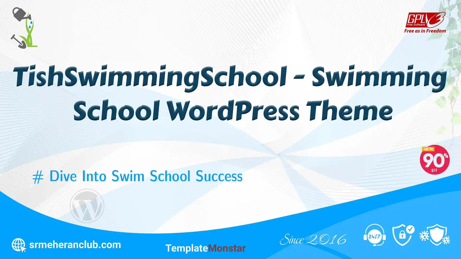 TishSwimmingSchool – Swimming School WordPress Theme