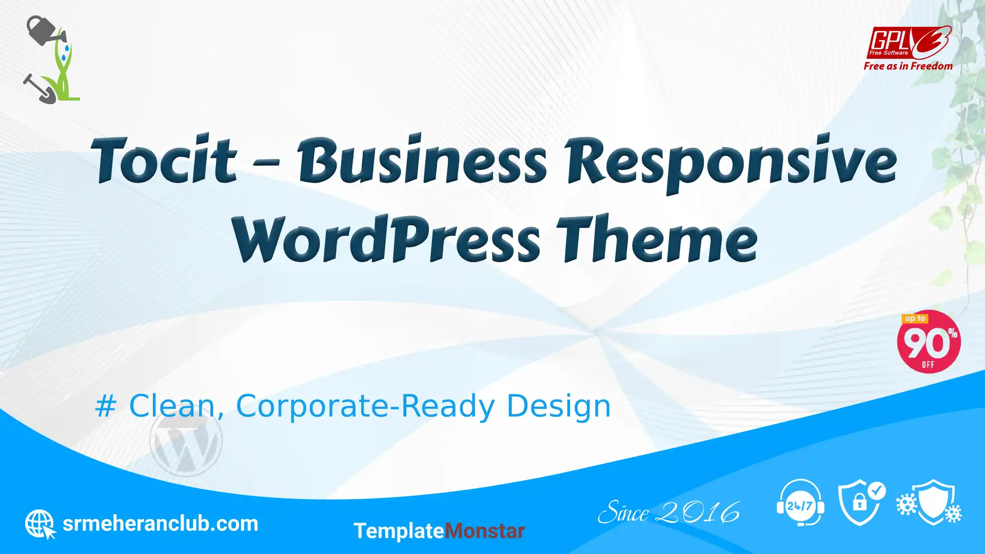 Tocit – Business Responsive WordPress Theme — Theme by Templatemonster