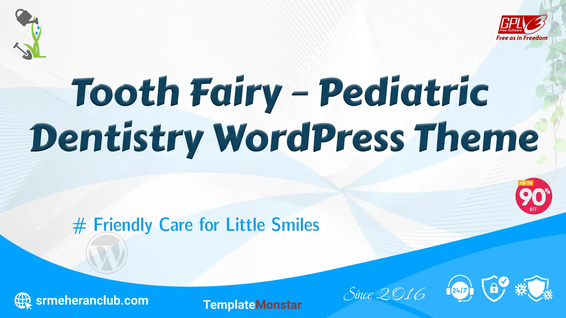 Tooth Fairy – Pediatric Dentistry WordPress Theme — Theme by Templatemonster