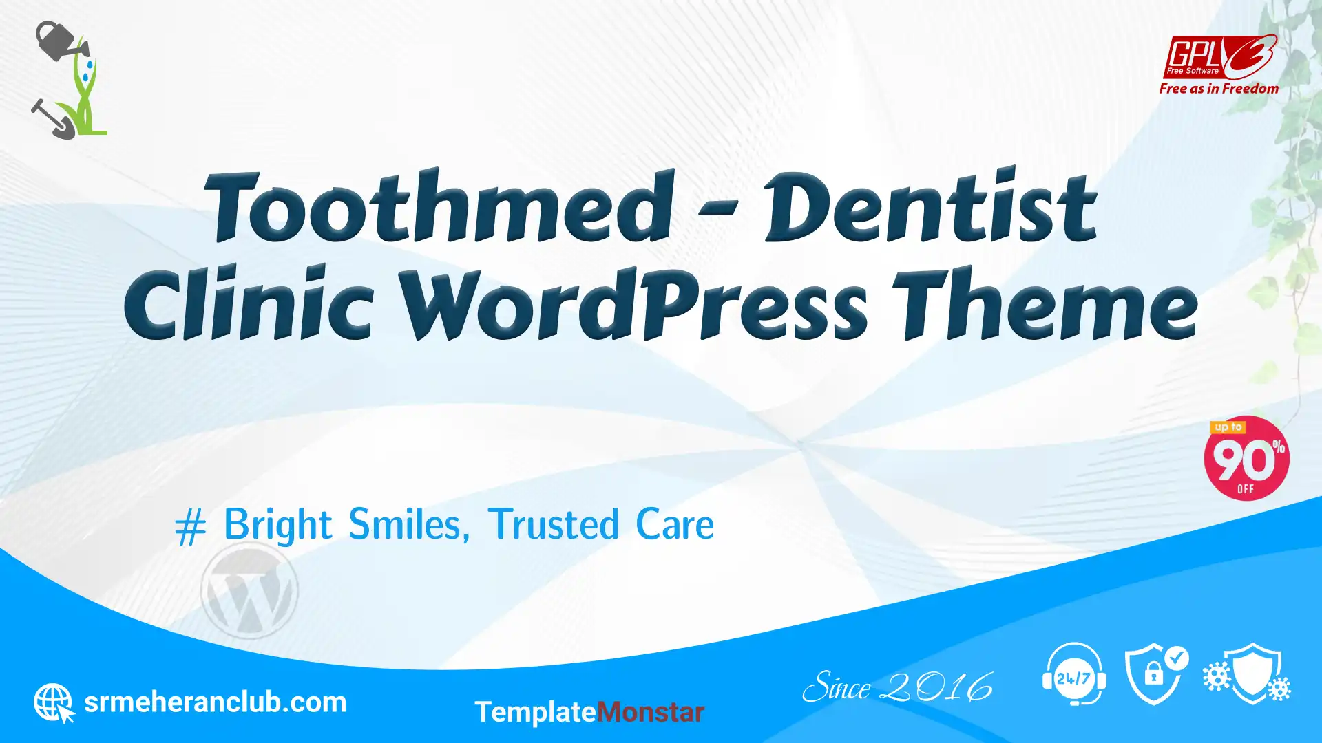 Toothmed – Dentist Clinic WordPress Theme — Theme by Templatemonster