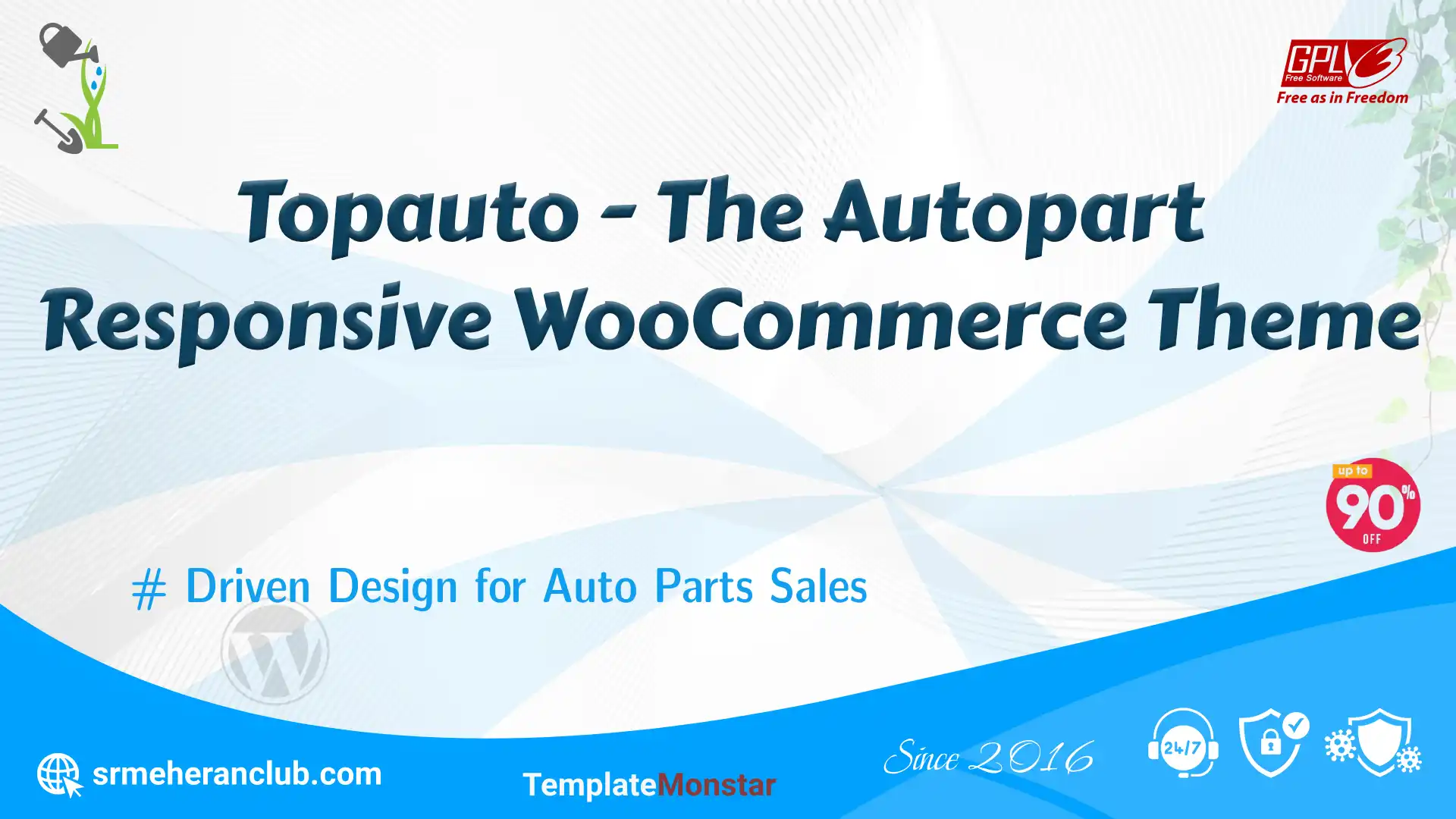 Topauto – The Autopart Responsive WooCommerce Theme — Theme by Templatemonster