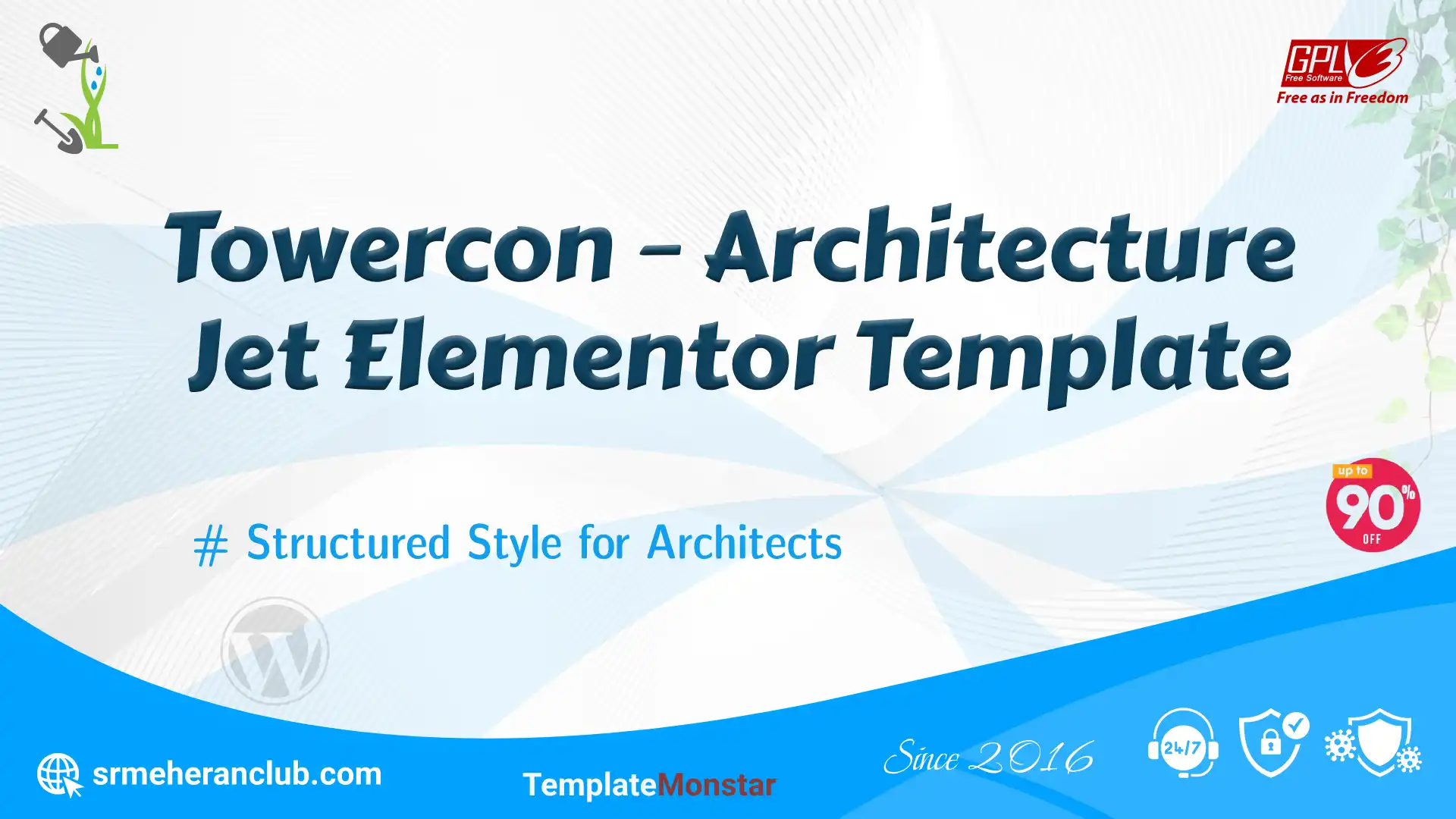 Towercon – Architecture Jet Elementor Template — Theme by Templatemonster