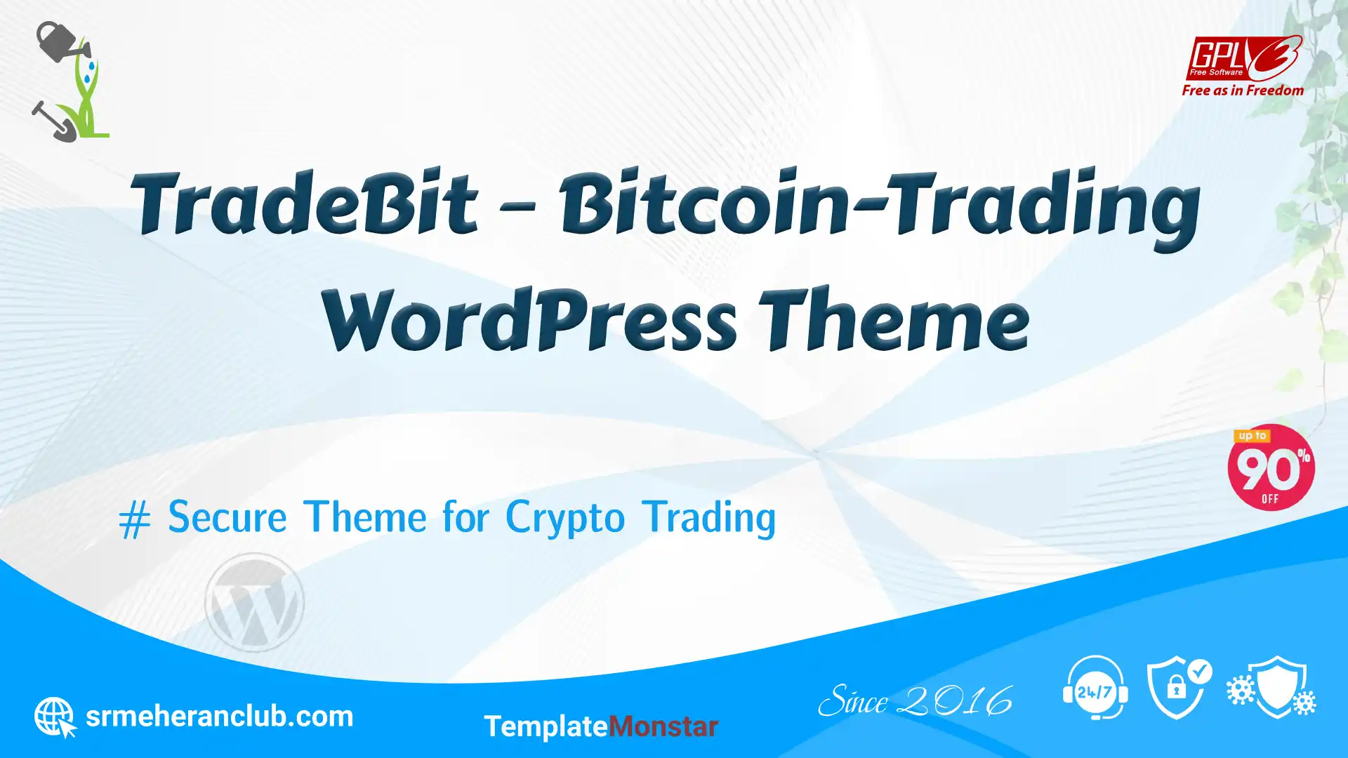 TradeBit – Bitcoin-Trading WordPress Theme — Theme by Templatemonster