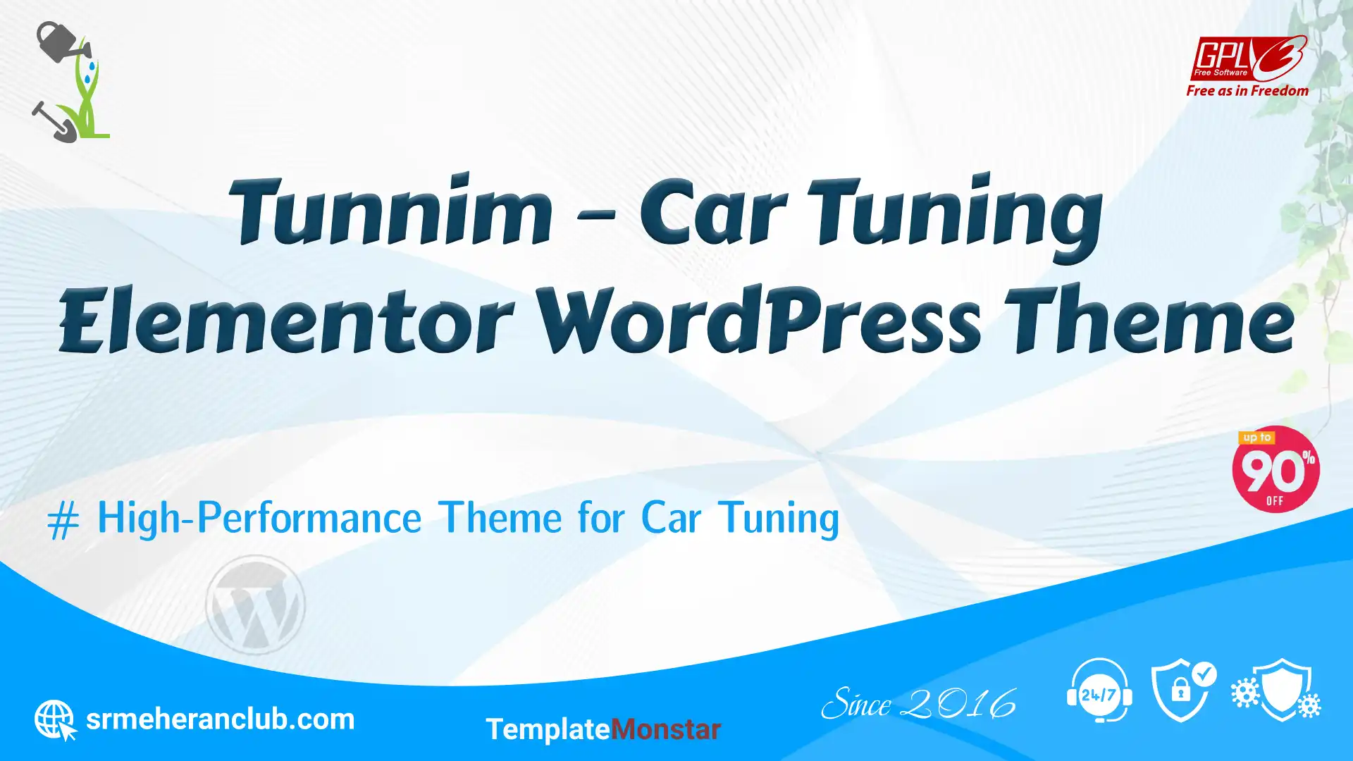 Tunnim – Car Tuning Elementor WordPress Theme — Theme by Templatemonster