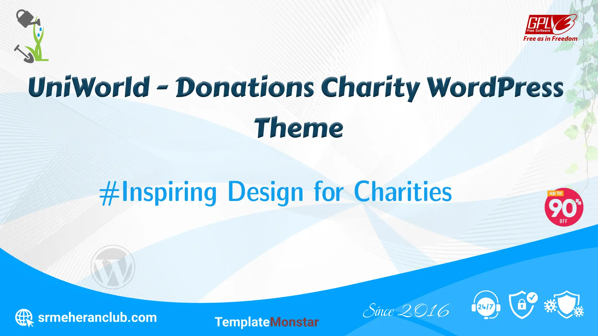 UniWorld – Donations Charity WordPress Theme — Theme by Templatemonster
