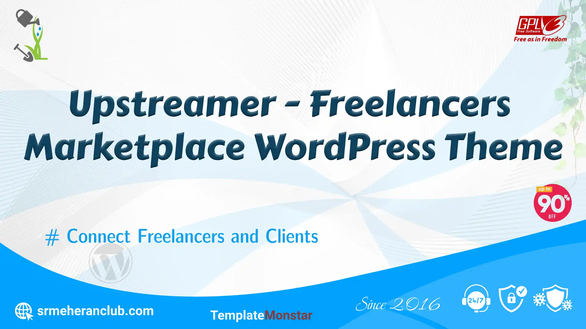 Upstreamer – Freelancers Marketplace WordPress Theme — Theme by Templatemonster