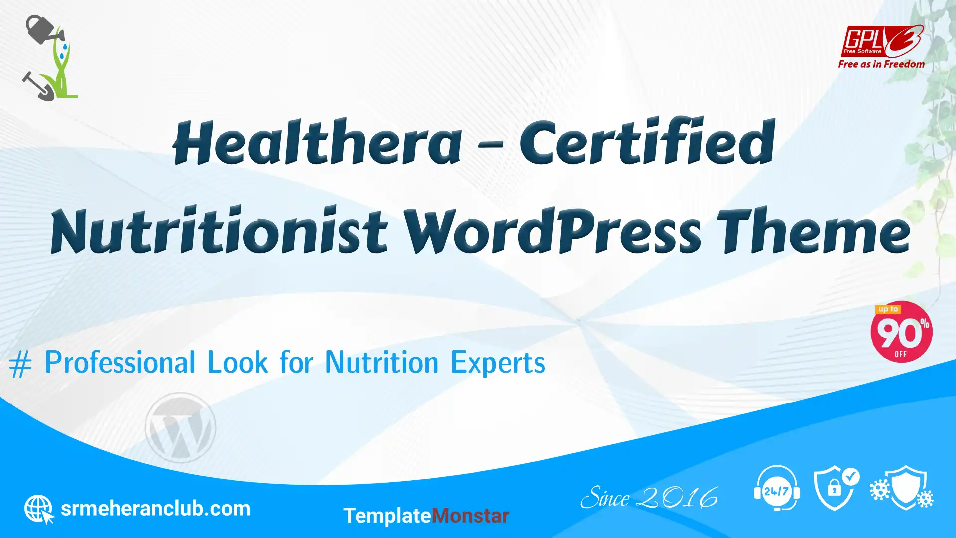 Healthera – Certified Nutritionist WordPress Theme — Theme by Templatemonster