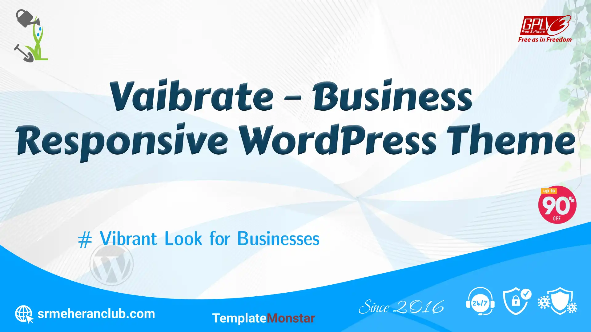 Vaibrate – Business Responsive WordPress Theme — Theme by Templatemonster