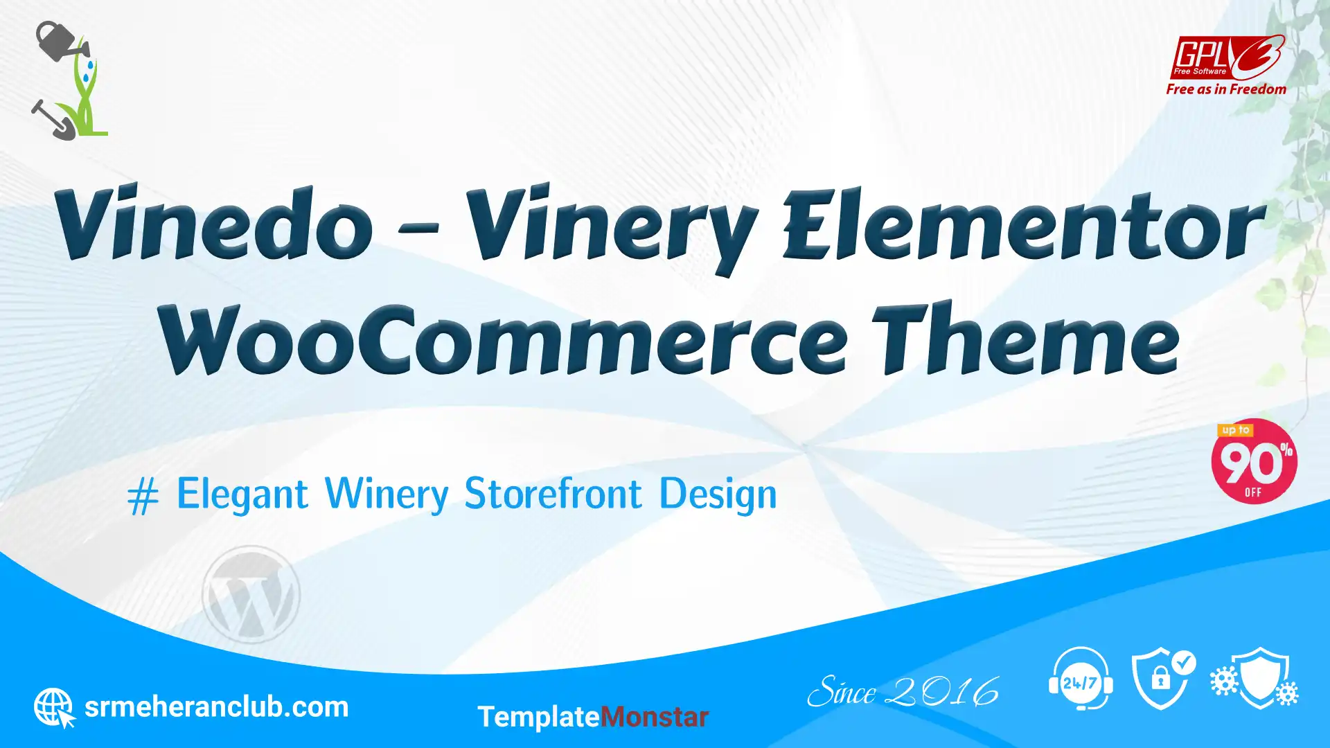 Vinedo – Vinery Elementor WooCommerce Theme — Theme by Templatemonster