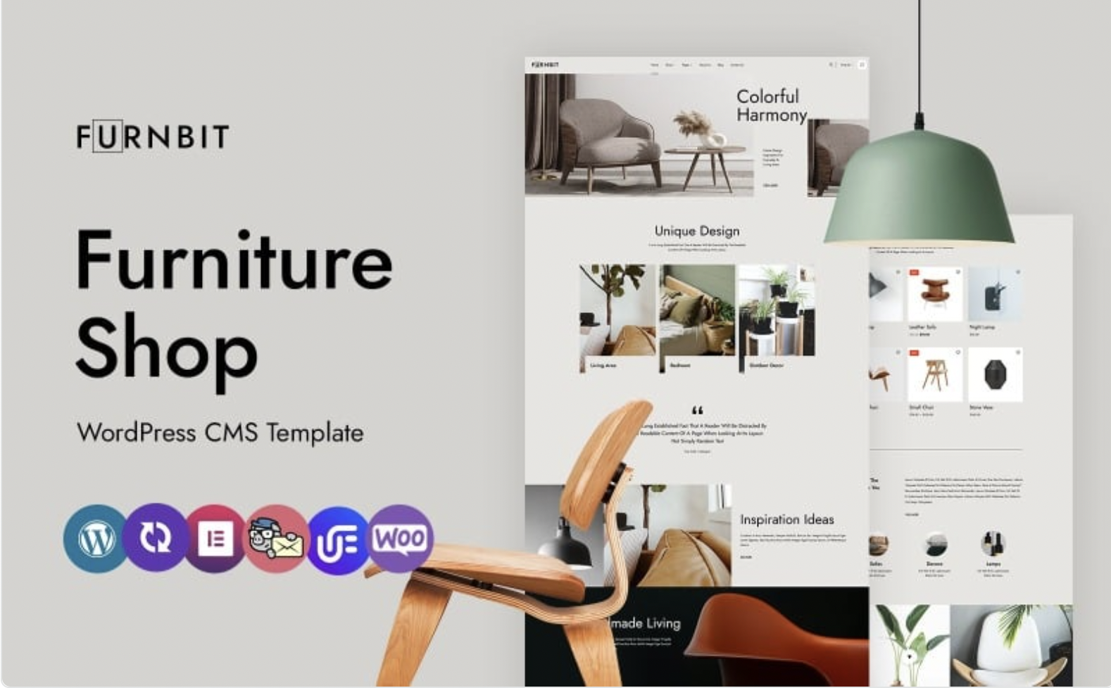 Furnbit - Home Decor And Furniture Multipurpose WordPress Elementor Theme WordPress Theme